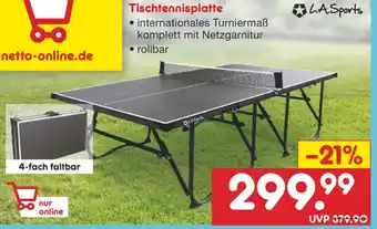 Netto Marken-Discount Tischtennisplatte Angebot