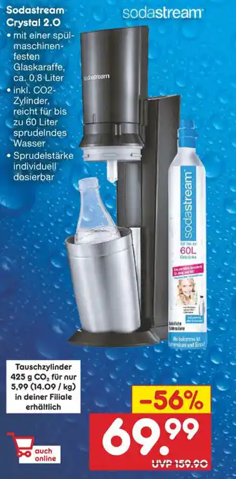 Netto Marken-Discount Sodastream Crystal 2.0 Angebot