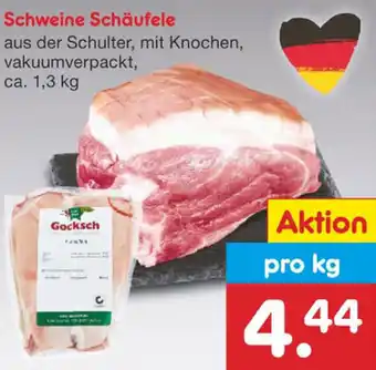 Netto Marken-Discount Schweine Schäufele 1,3kg Angebot