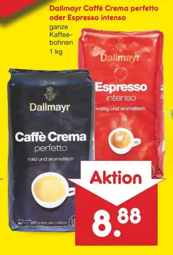 Netto Marken-Discount Dallmayr Caffé Crema perfetto oder Espresso intenso 1kg Angebot