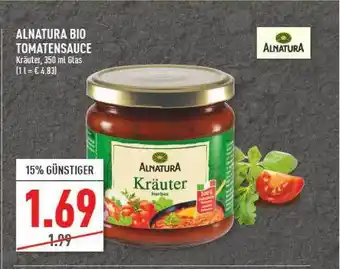 Marktkauf Alnatura Bio Tomatensauce Angebot