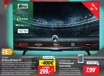 Lidl TOSHIBA 4K-Ultra HD-Smart-TV Angebot