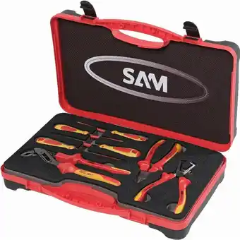 ManoMano Satz von 3 isolierten Zangen und 4 isolierten Schraubendrehern 1000 Volt SAM OUTILLAGE - ZTB-J7TI Angebot