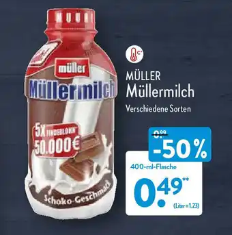 Aldi Nord Muller Mullermilch 400ml Angebot