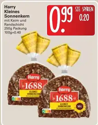 WEZ Harry Kleines Sonnenkern 250g Angebot