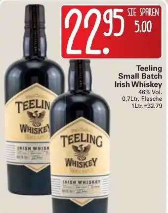 WEZ Teeling Small Batch Irish Whiskey 0,7L Angebot