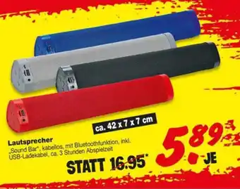 Repo Markt Lautsprecher „Sound Bar“ Angebot