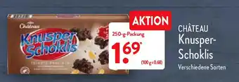 Aldi Nord Chateau Knusper Schoklis 250g Angebot