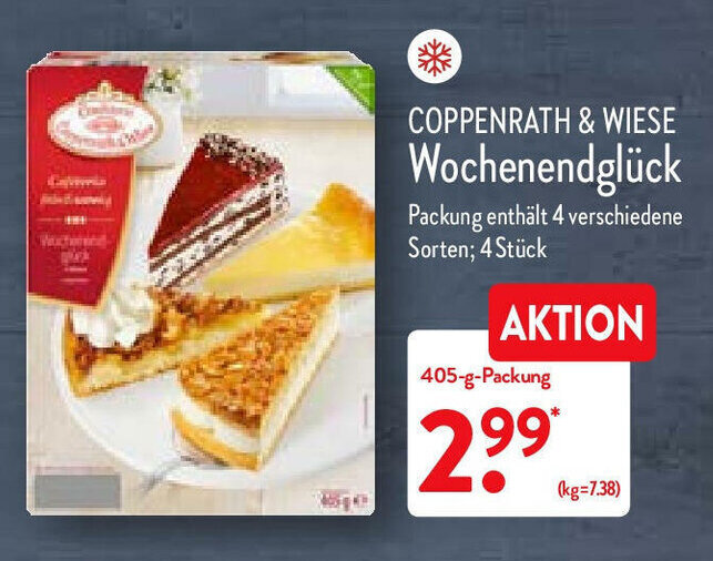 Coppenrath & Wiese Wochenendgluck 405g Angebot bei Aldi Nord