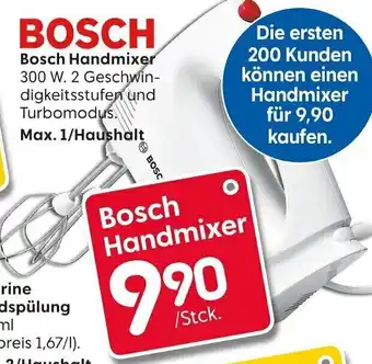 Rusta Bosch Handmixer Angebot