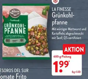 Aldi Nord La Finesse Grunkohlpfanne 600g Angebot