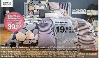 Möbel Inhofer Satin Wendebettwäsche Angebot