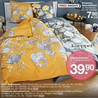 Möbel Inhofer Satin Bettwäsche Angebot
