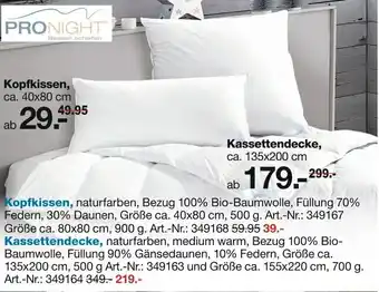 Möbel Inhofer Kopfkissen Angebot