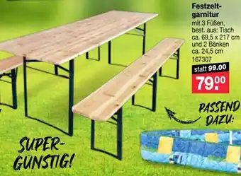 RL-Fundgrube Festzeltgarnitur Angebot