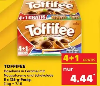 Kaufland TOFFIFEE Haselnuss in Caramel 5 x 125 g Packg. Angebot