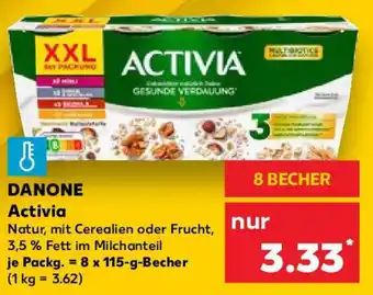 Kaufland DANONE Activia 8 x 115-g-Becher Angebot