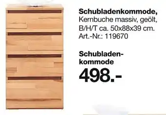 Möbel Inhofer Schubladenkommode Angebot