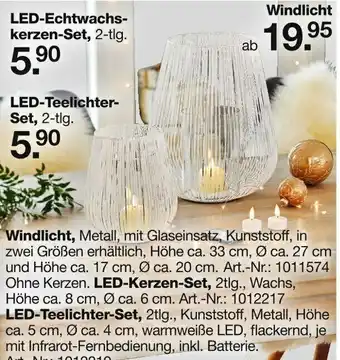 Möbel Inhofer Windlicht Angebot