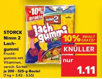 Kaufland STORCK Nimm 2 Lach- gummi 200-325 g Beutel Angebot