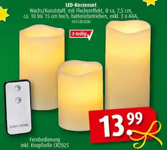 ROLLER LED Kerzenset Angebot