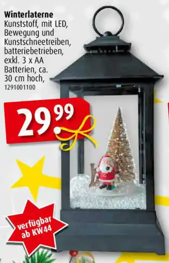 ROLLER Winterlaterne Angebot