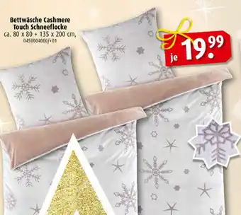 ROLLER Bettwäsche Cashmere Touch Schneeflocke Angebot