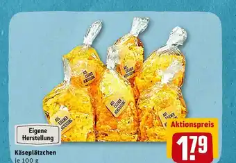 REWE Käseplätzchen Angebot