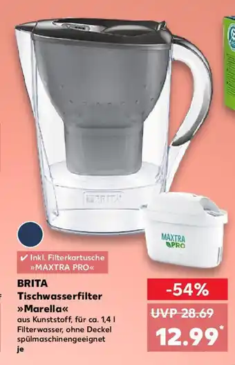 Kaufland BRITA Tischwasserfilter Marella Angebot