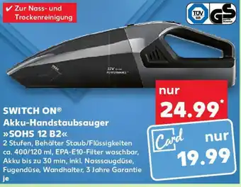 Kaufland SWITCH ON Akku-Handstaubsauger Angebot