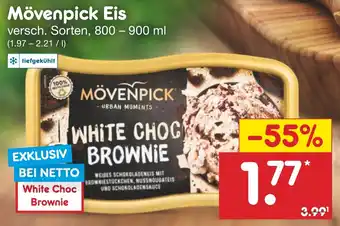 Netto Marken-Discount Mövenpick Eis 800-900 ml Angebot