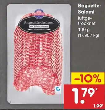 Netto Marken-Discount Baguette-Salami 600 g Angebot