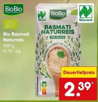 Netto Marken-Discount Bio Bio Bio Basmati Naturreis 500 g Angebot