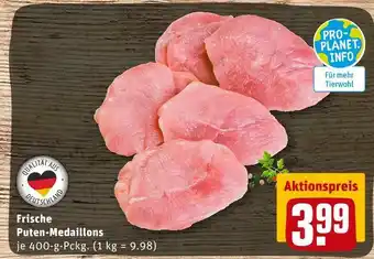 REWE Frische puten-medaillons Angebot