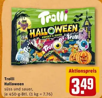 REWE Trolli halloween fruchtgummi Angebot