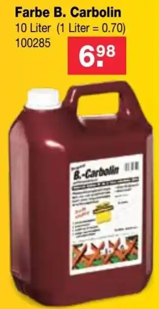 RL-Fundgrube Farbe B. Carbolin 10 Liter Angebot