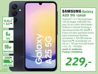 EP SAMSUNG Galaxy A25 5G 128GB Angebot