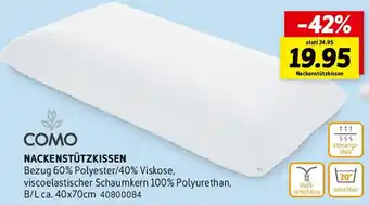 SCONTO COMO Nackenstützkissen Angebot