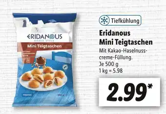 Lidl Eridanous mini teigtaschen Angebot