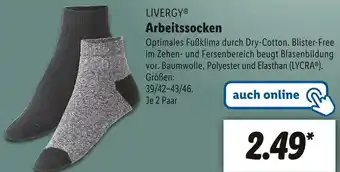 Lidl Livergy arbeitssocken Angebot