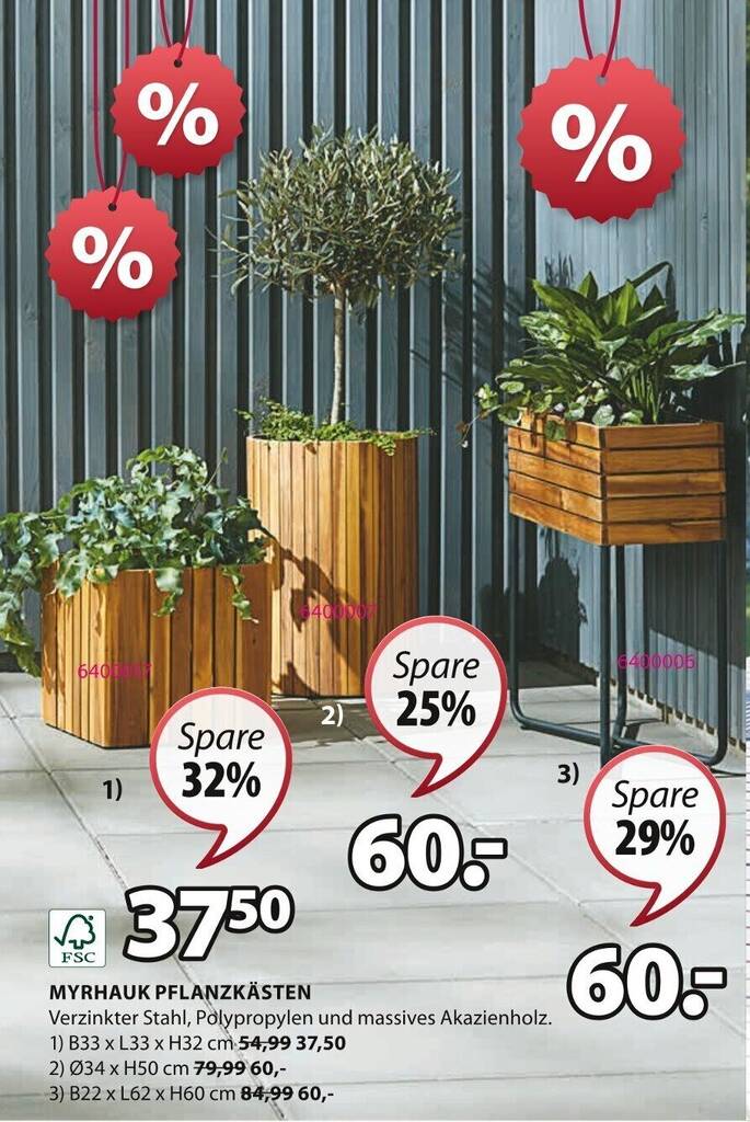 MYRHAUK PFLANZKÄSTEN Angebot bei Jysk