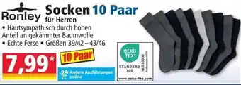 Norma Ronley Socken 10 Paar Angebot