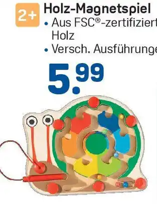 Rossmann Holz-Magnetspiel Angebot