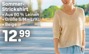 Rossmann Sommer Strickshirt Angebot