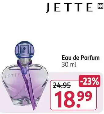 Rossmann JETTE Eau de Parfum 30 ml Angebot