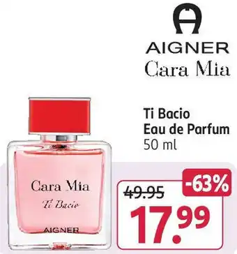 Rossmann AIGNER Cara Mia Ti Bacio Eau de Parfum 50 ml Angebot