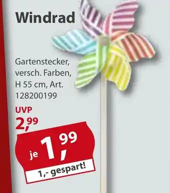 Sonderpreis Baumarkt Windrad Angebot