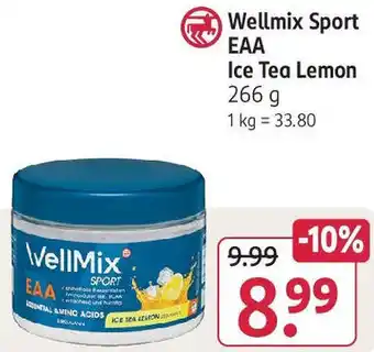 Rossmann Wellmix Sport EAA Ice Tea Lemon 266 g Angebot