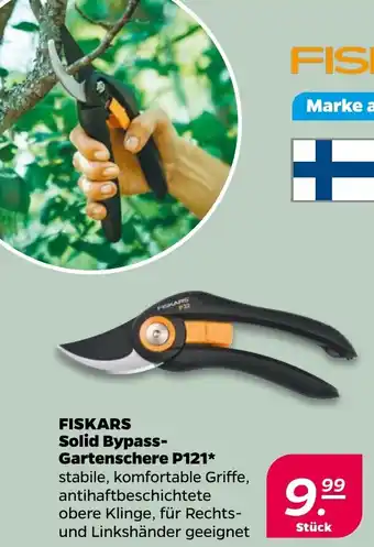 NETTO FISKARS Solid Bypass Gartenschere P121 Angebot