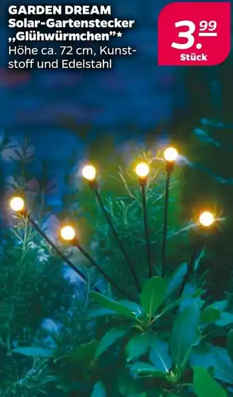 NETTO GARDEN DREAM Solar-Gartenstecker ,,Glühwürmchen" Angebot